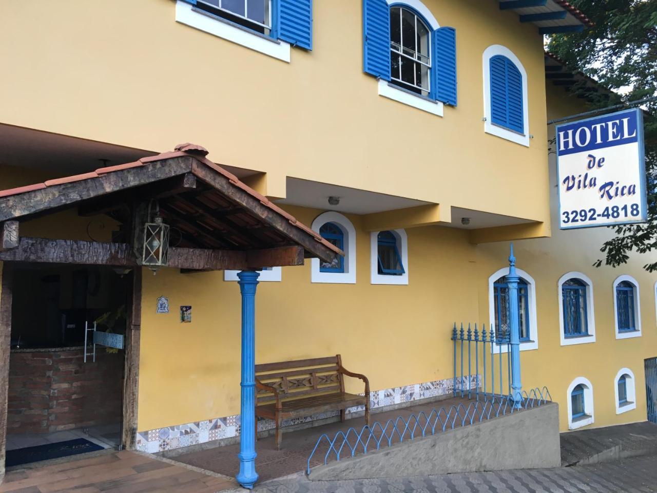 Hotel Vila Rica 阿尔费纳斯 外观 照片